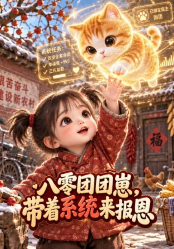 八零团团崽，带着系统来报恩
