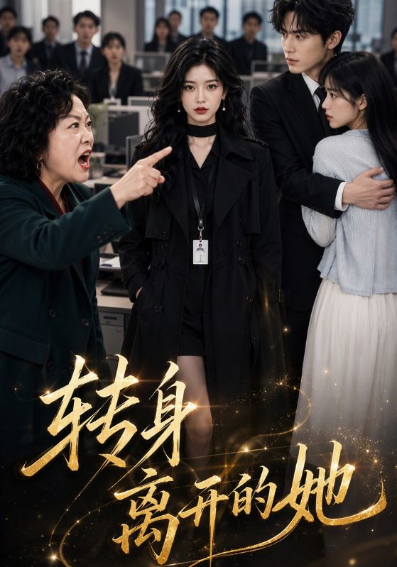 转身离开的她
