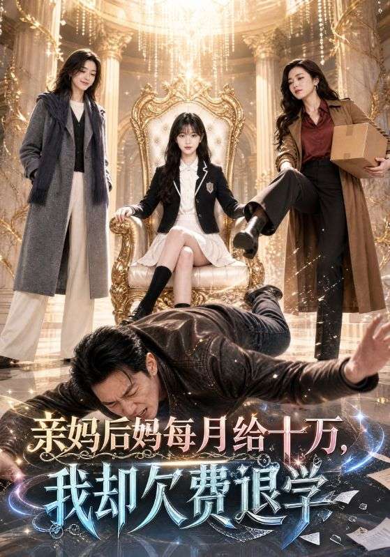 亲妈后妈每月给十万，我却欠费退学