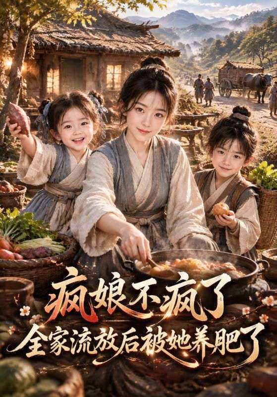 疯娘不疯了，全家流放后被她养肥了