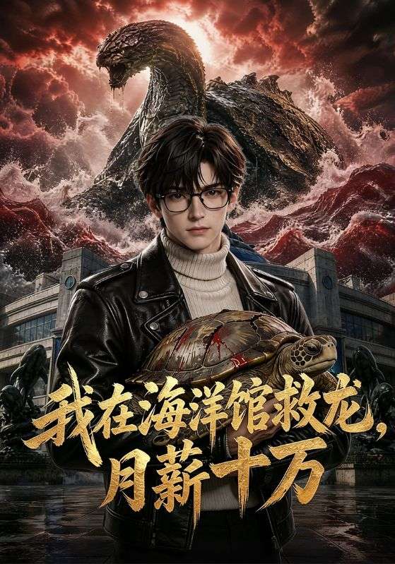 我在海洋馆救龙，月薪十万封面