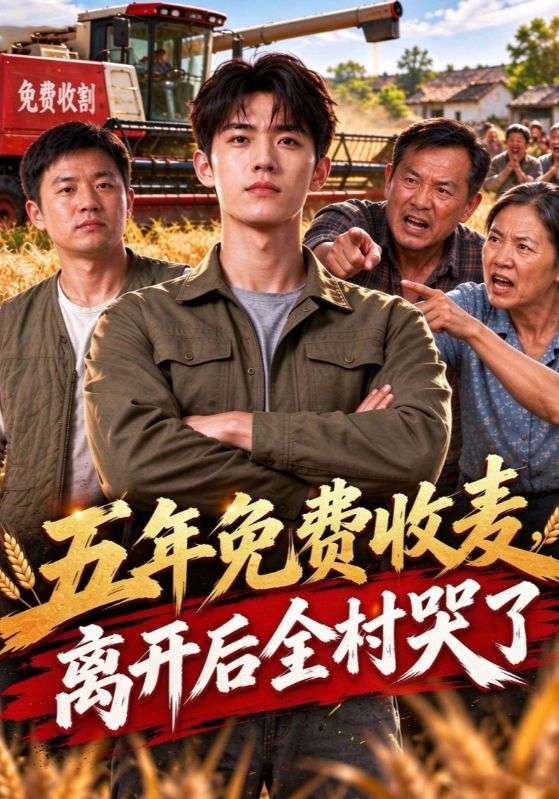 五年免费收麦,离开后全村哭了