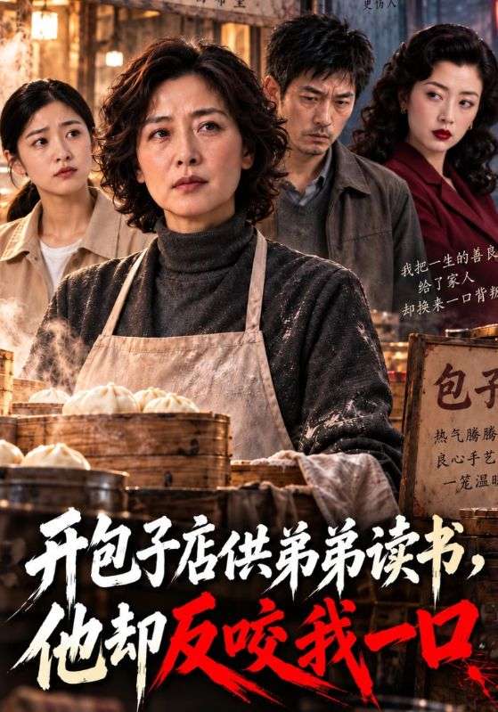 开包子店供弟弟读书，他却反咬我一口