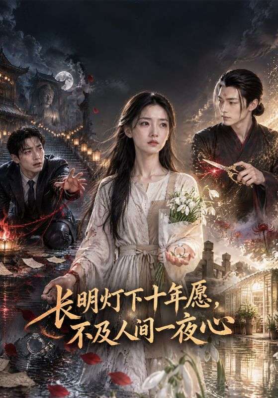 长明灯下十年愿，不及人间一夜心封面