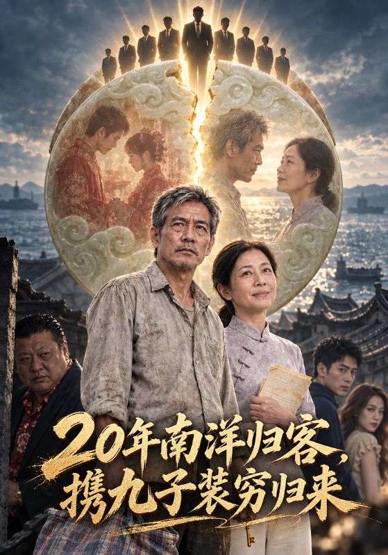 20年南洋归客，携九子装穷归来封面