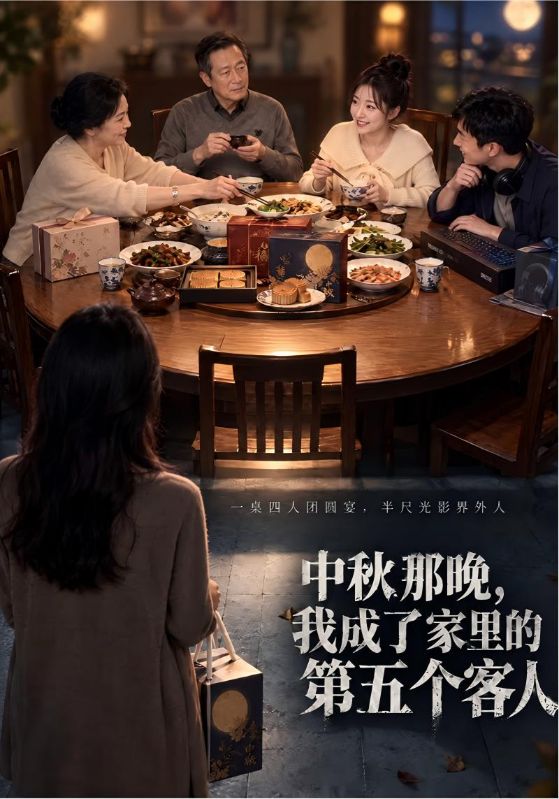 中秋那晚，我成了家里的第五个客人