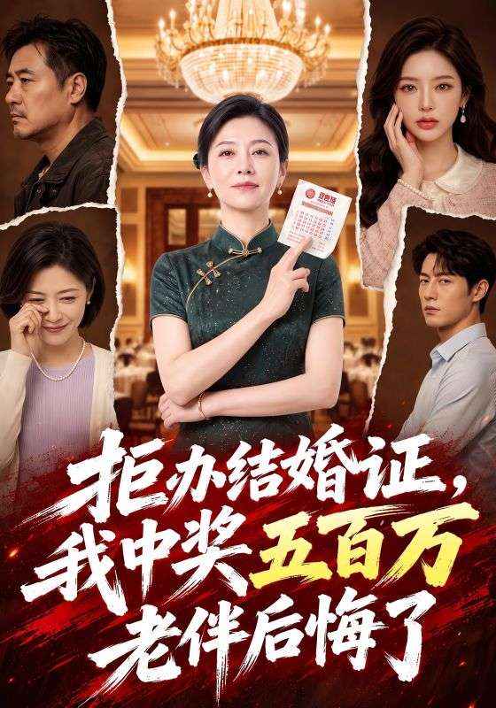 拒办结婚证,我中奖五百万老伴后悔了