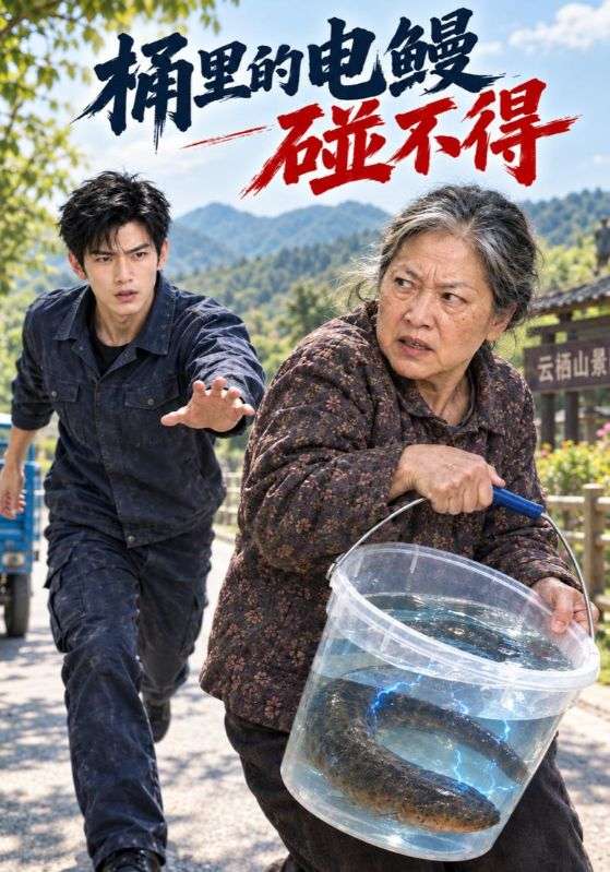 桶里的电鳗碰不得