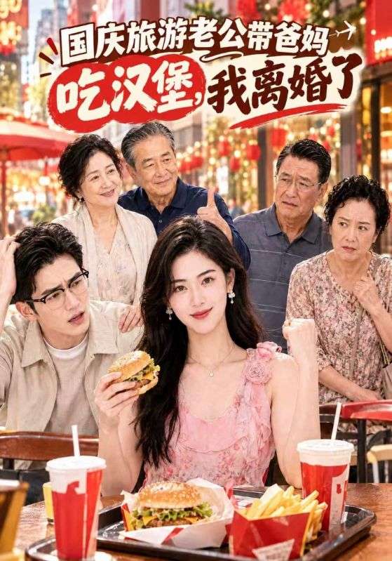 国庆旅游老公带爸妈吃汉堡，我离婚了封面