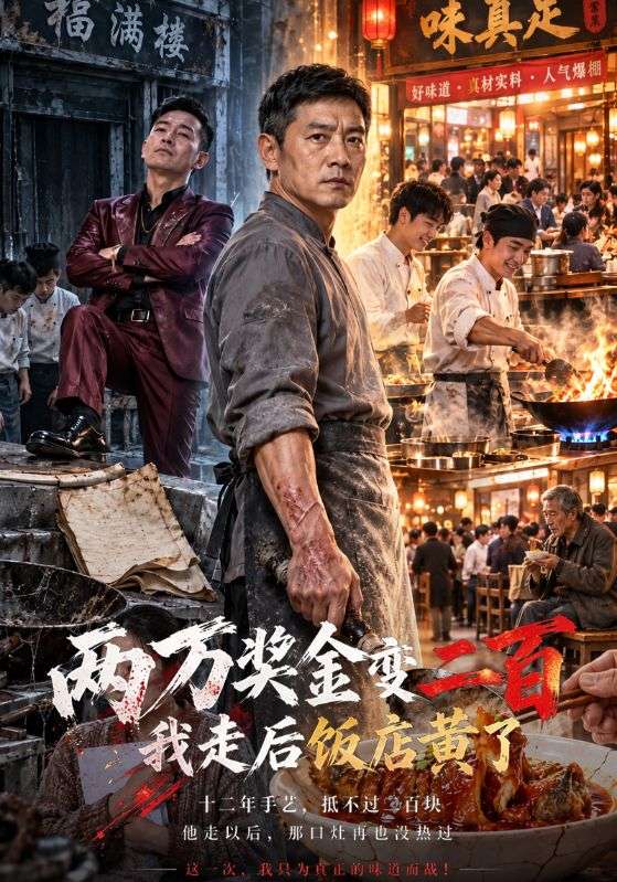 两万奖金变二百，我走后饭店黄了