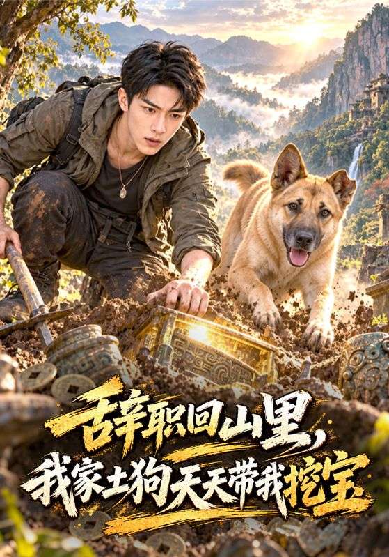 辞职回山里，我家土狗天天带我挖宝