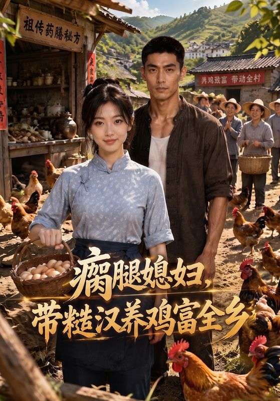 瘸腿媳妇，带糙汉养鸡富全乡