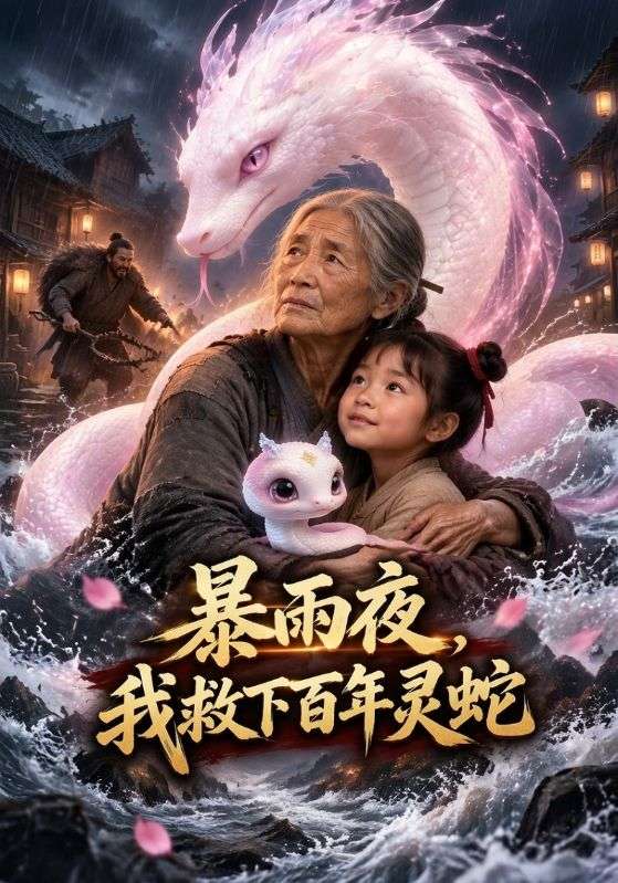 暴雨夜,我救下百年灵蛇