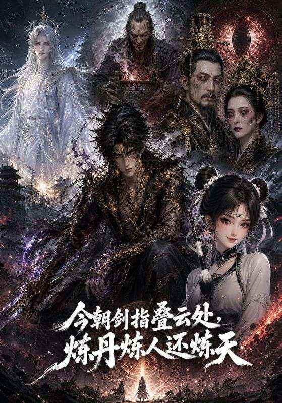 今朝剑指叠云处，炼丹炼人还炼天