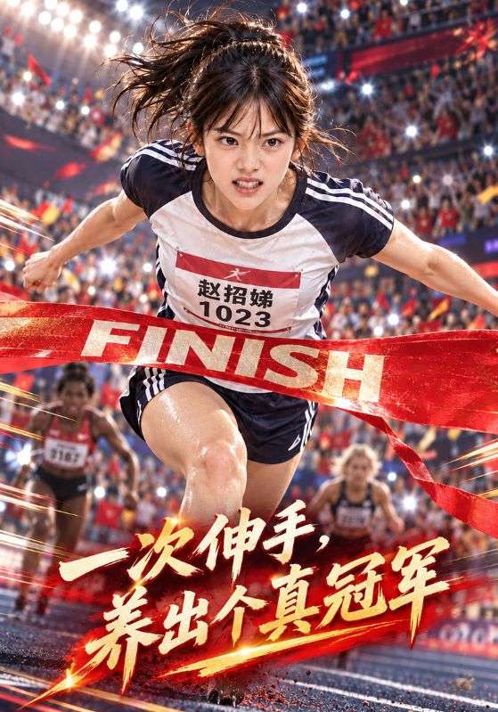 一次伸手，养出个真冠军