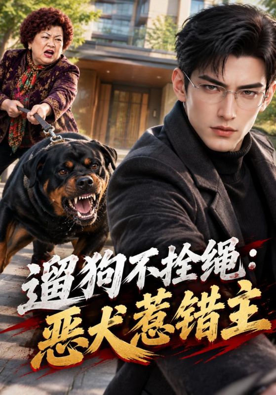遛狗不拴绳：恶犬惹错主