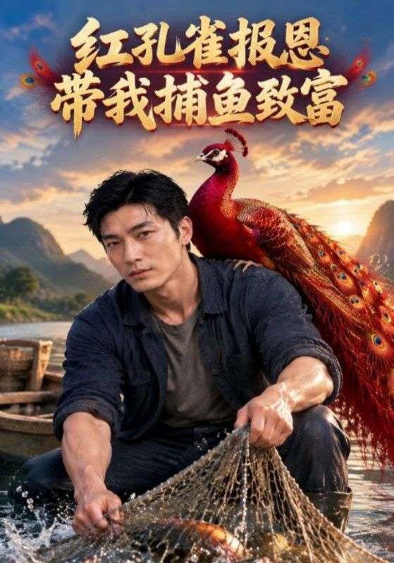 红孔雀报恩，带我捕鱼致富