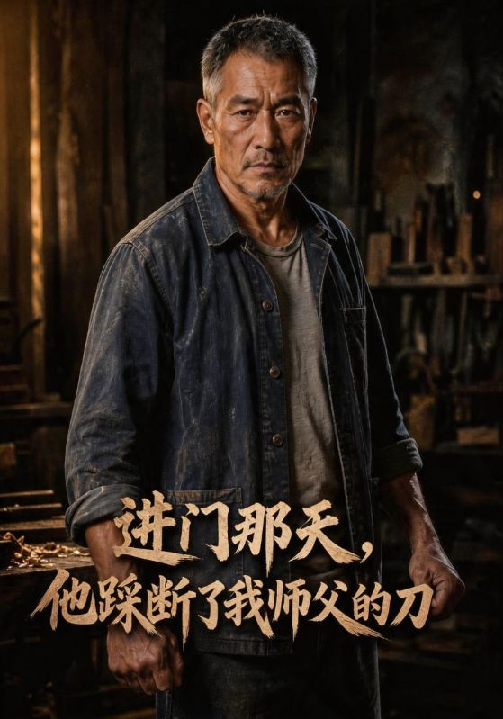 进门那天，他踩断了我师父的刀