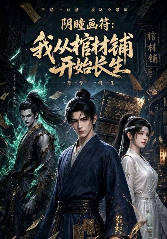 阴瞳画符：我从棺材铺开始长生封面