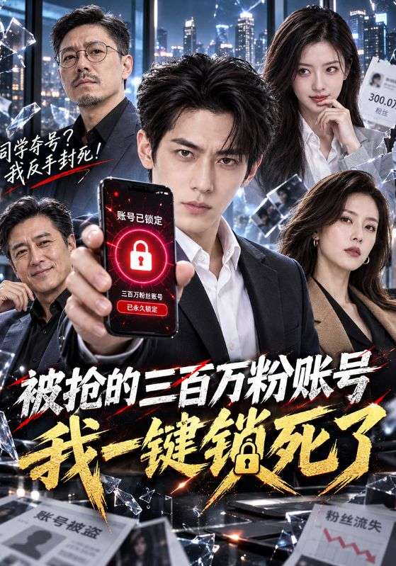 被抢的三百万粉账号,我一键锁死了