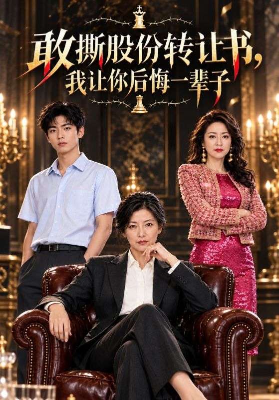 敢撕股份转让书，我让你后悔一辈子