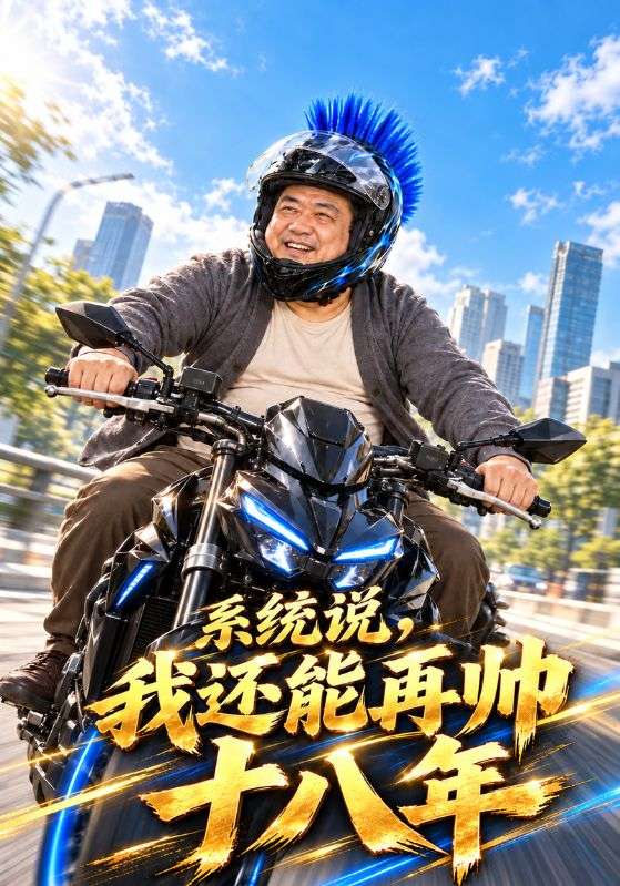 系统说，我还能再帅十八年