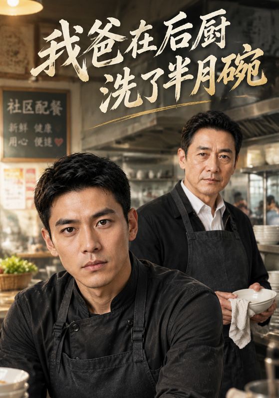 我爸在后厨洗了半月碗