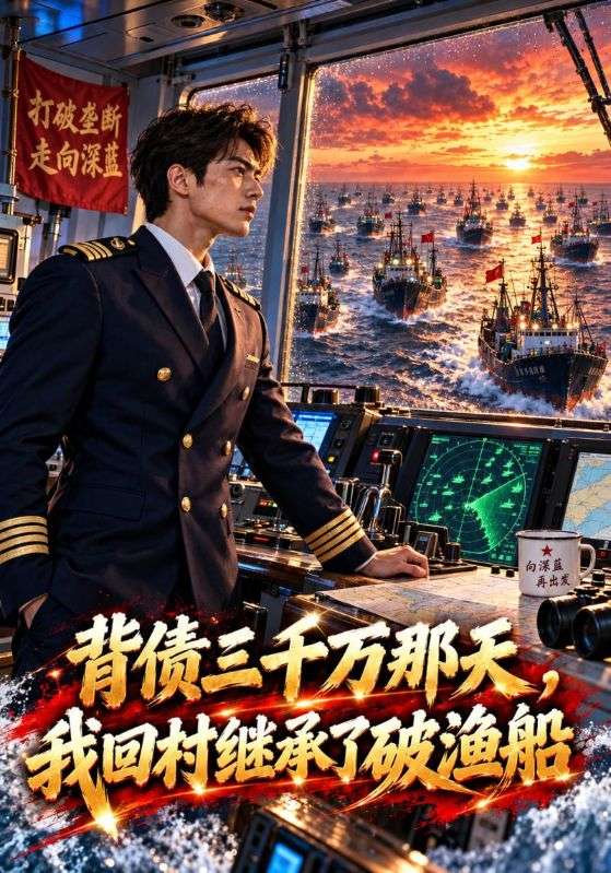 背债三千万那天，我回村继承了破渔船