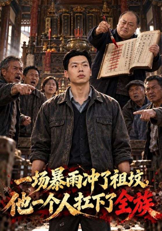 一场暴雨冲了祖坟，他一个人扛下了全族