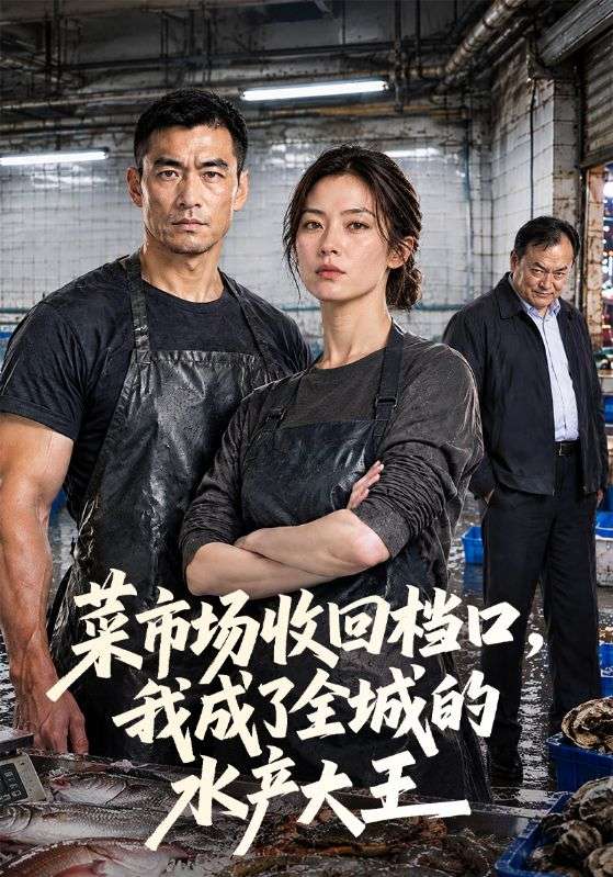 菜市场收回档口，我成了全城的水产大王