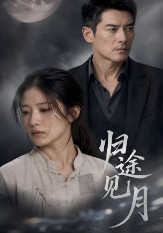 归途见月