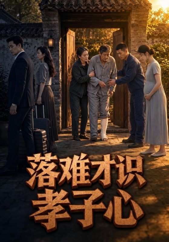 落难才识孝子心