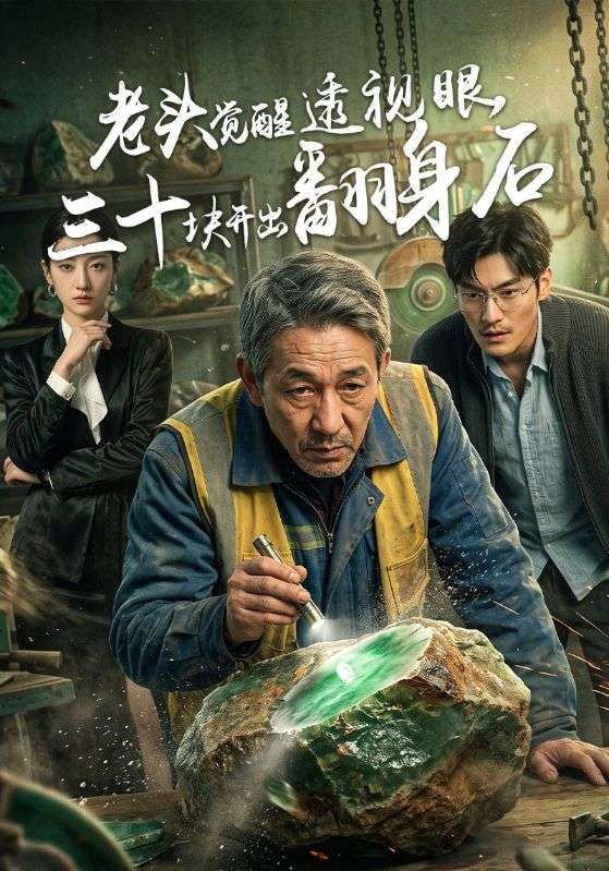 老头觉醒透视眼，三十块开出翻身石