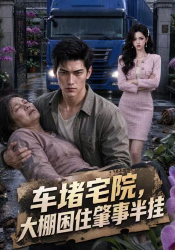 车堵宅院，大棚困住肇事半挂