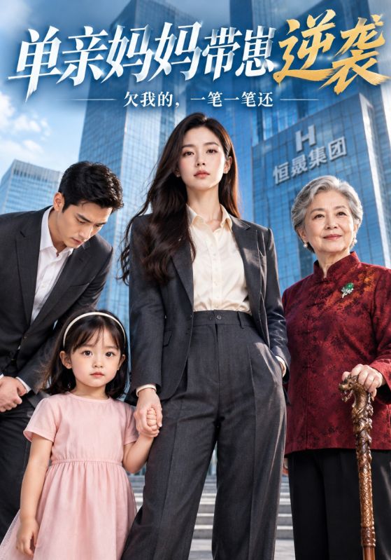 单亲妈妈带崽逆袭