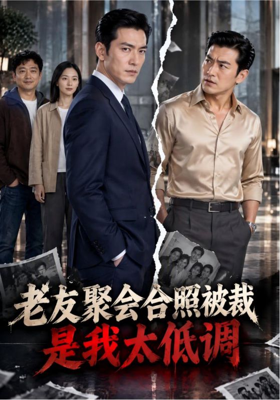 老友聚会合照被裁是我太低调