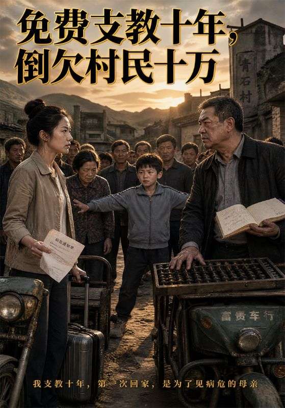 免费支教十年，倒欠村民十万