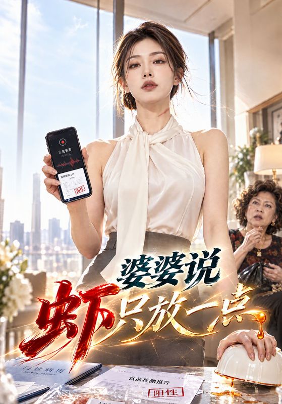 婆婆说虾只放一点