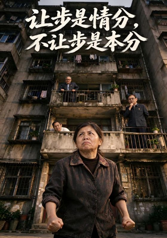 让步是情分,不让步是本分