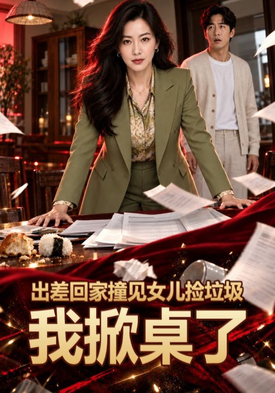 出差回家撞见女儿捡垃圾我掀桌了