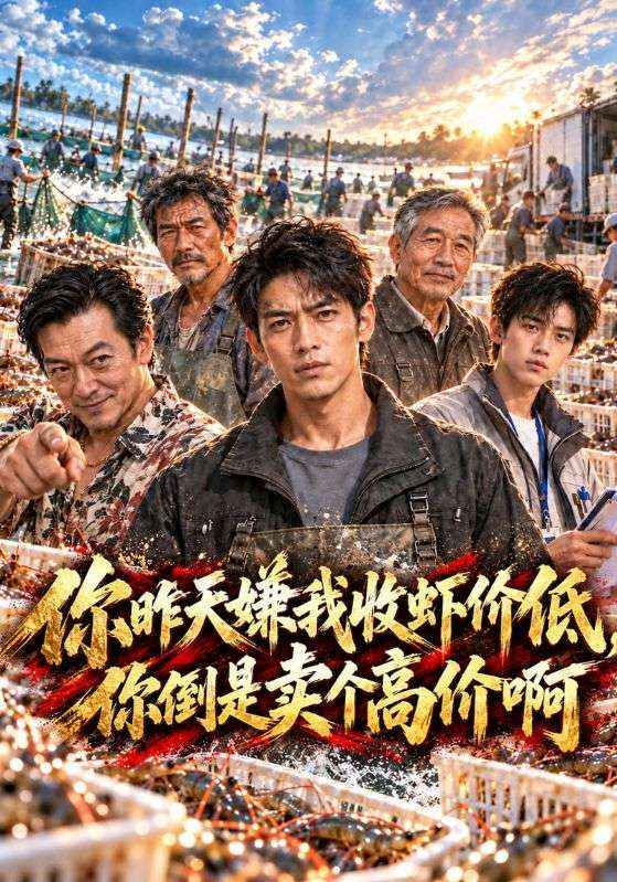 你昨天嫌我收虾价低，你倒是卖个高价啊