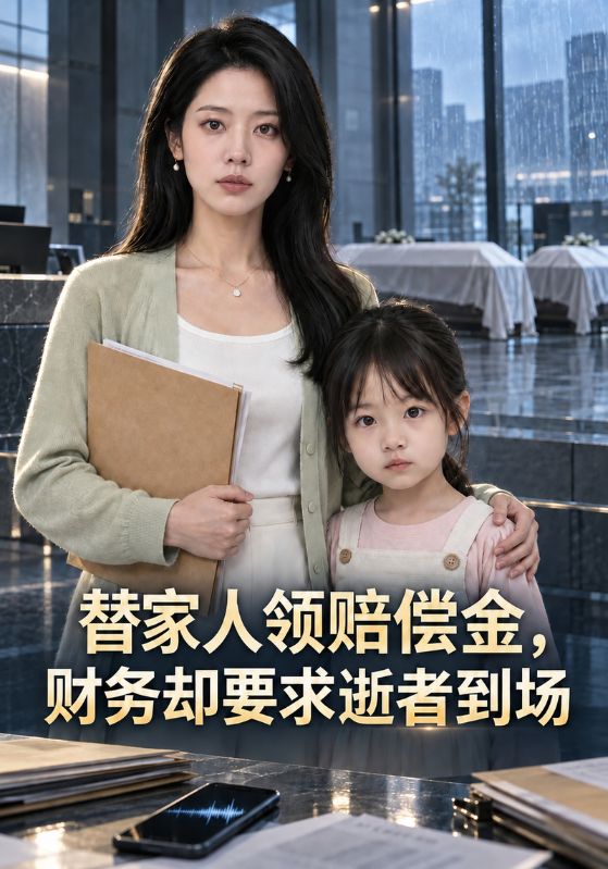 替家人领赔偿金，财务却要求逝者到场