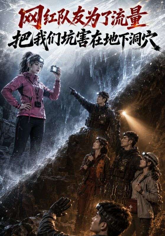 网红队友为了流量把我们坑害在地下洞穴