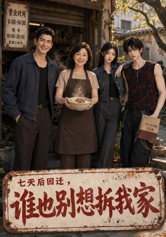 七天后回迁，谁也别想拆我家