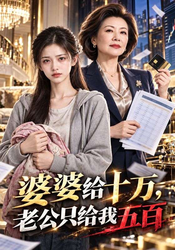 婆婆给十万，老公只给我五百