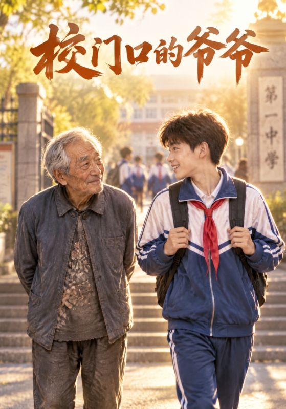 校门口的爷爷