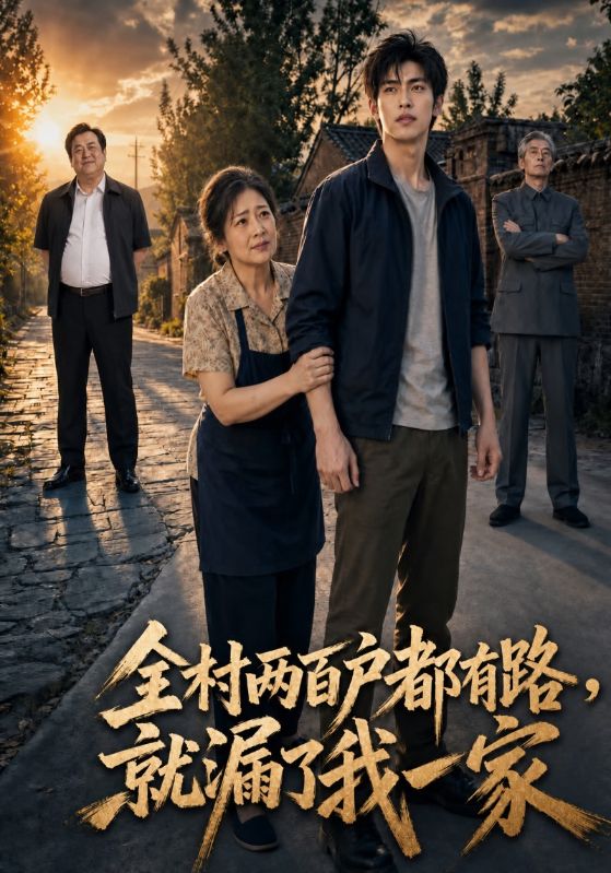 全村两百户都有路，就漏了我一家