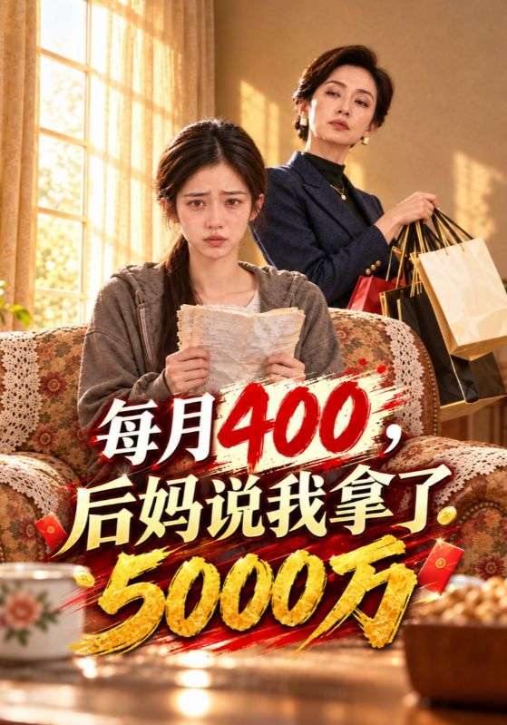 每月400，后妈说我拿了5000万