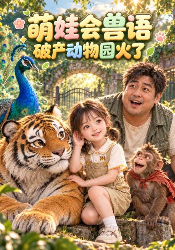 萌娃会兽语，破产动物园火了