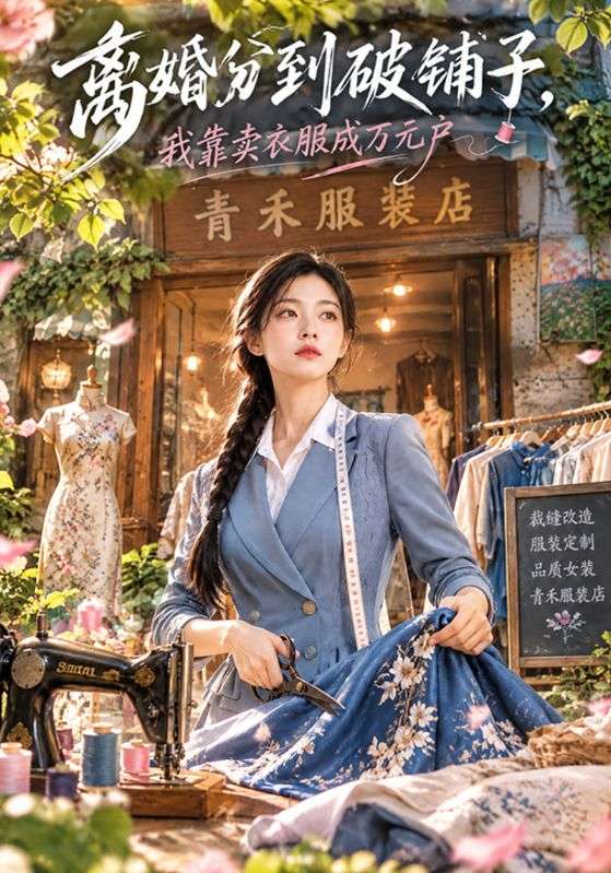 离婚分到破铺子，我靠卖衣服成万元户